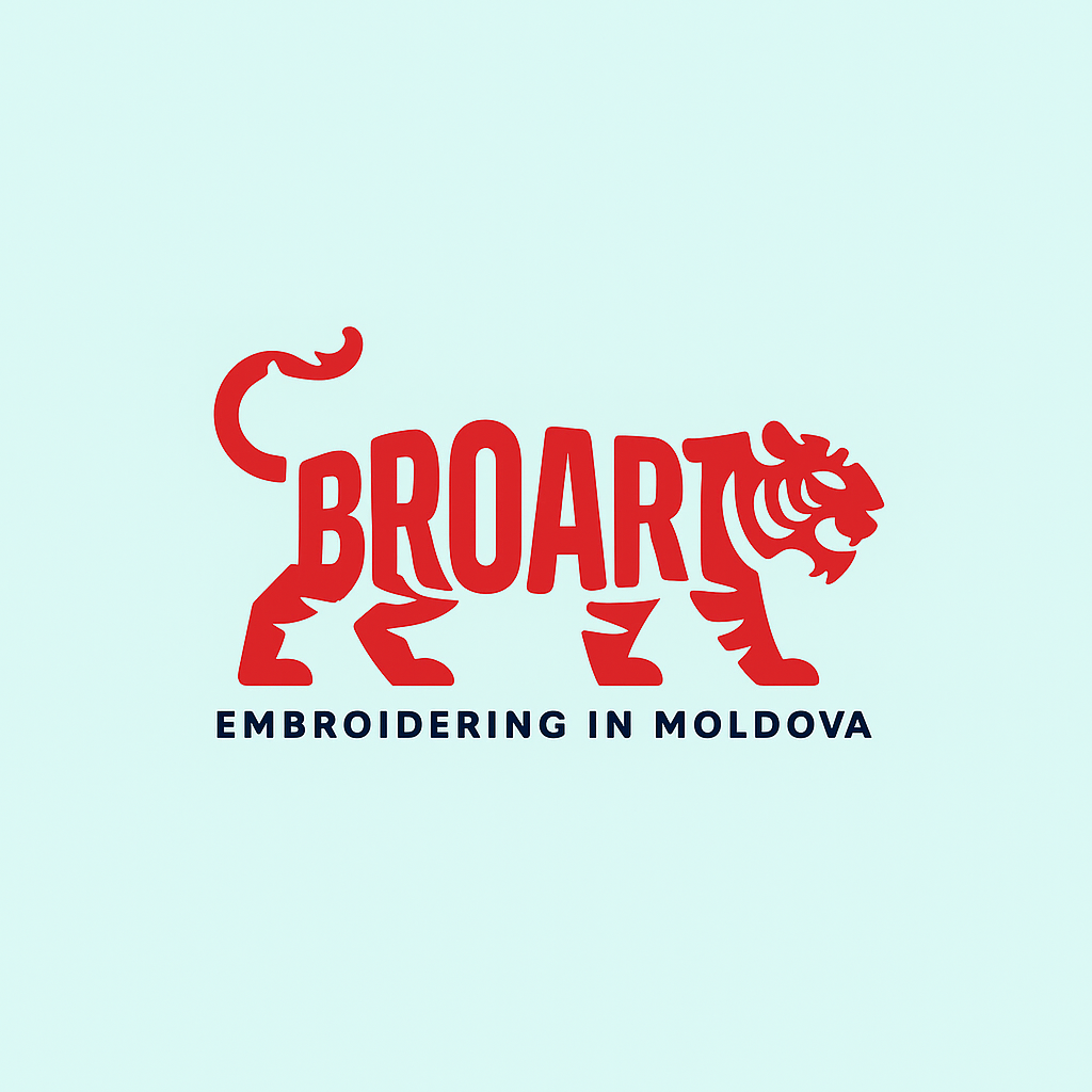 Create a logo for BroART (embroadering in Moldova).